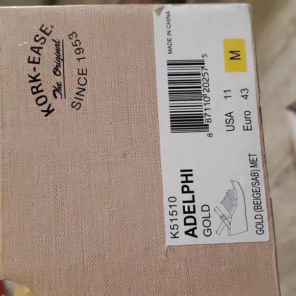 Golden Kork Ease Wedges - Picture 4 of 4